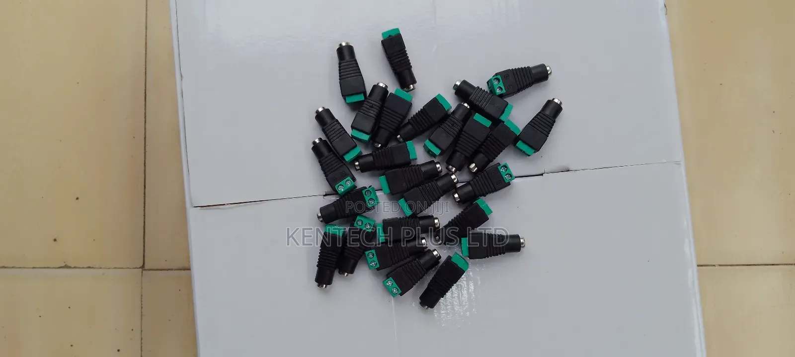 Black/Green Power Connector(Female Head)