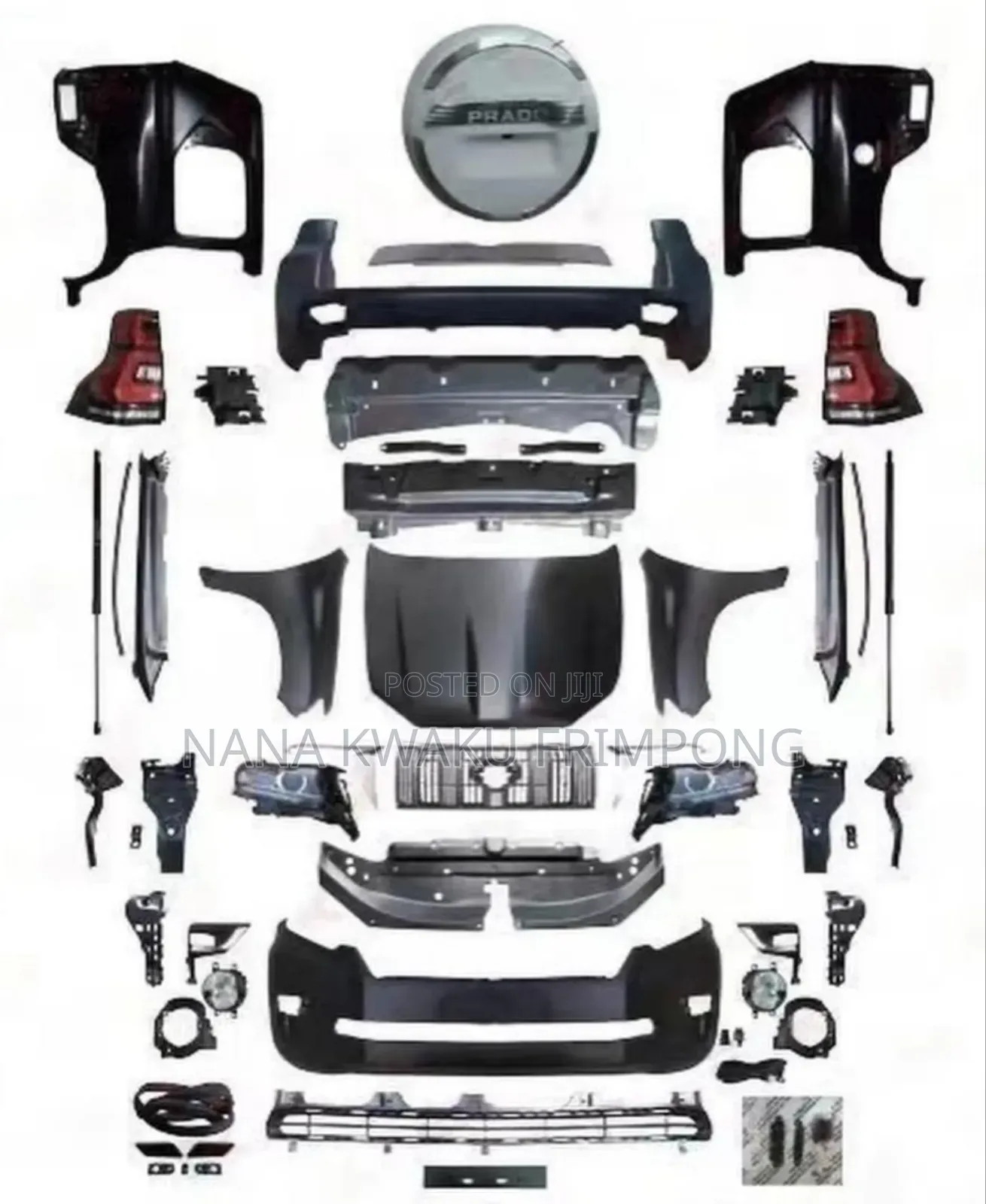 Land Cruiser Prado 19 to 21 Complete Body Kitz Available