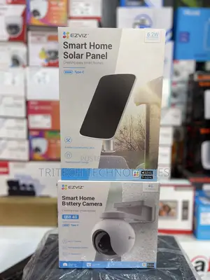 EZVIZ EB8 Pan Tilt 4G Battery Security Camera + Solar Panel
