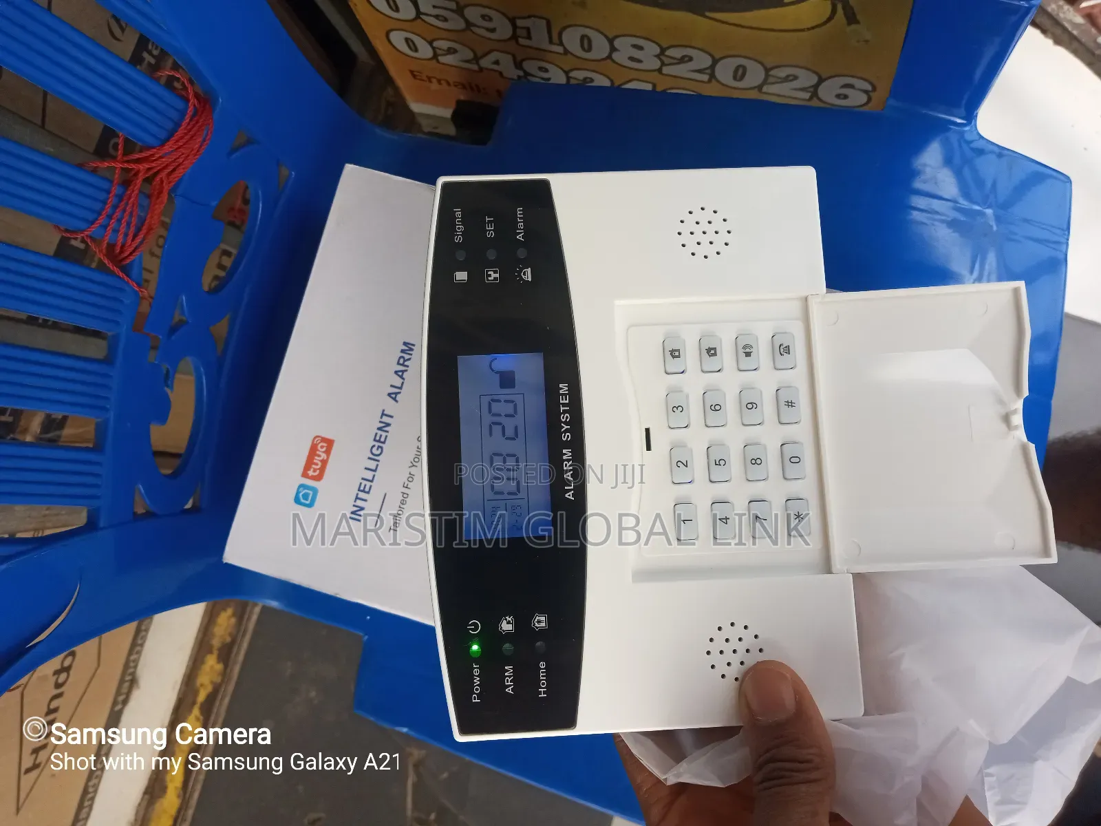 Wi-Fi GSM Alarm System