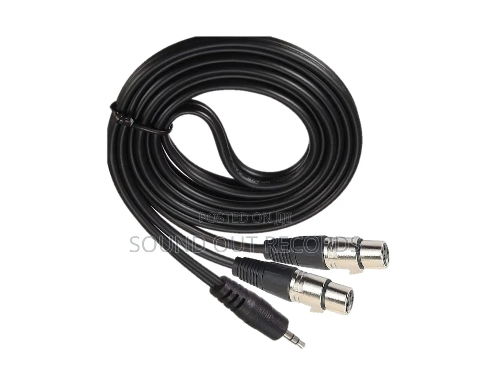 Durable 6.5mm to Dual Male/Female XLR Cables
