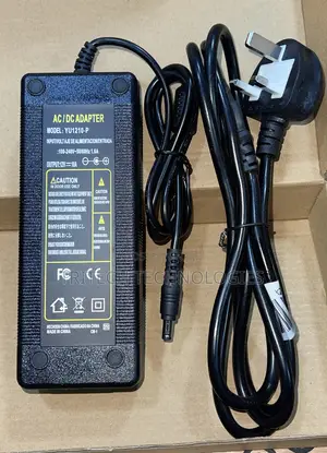CCTV Power Adapter 12V10A With Adapter Cable