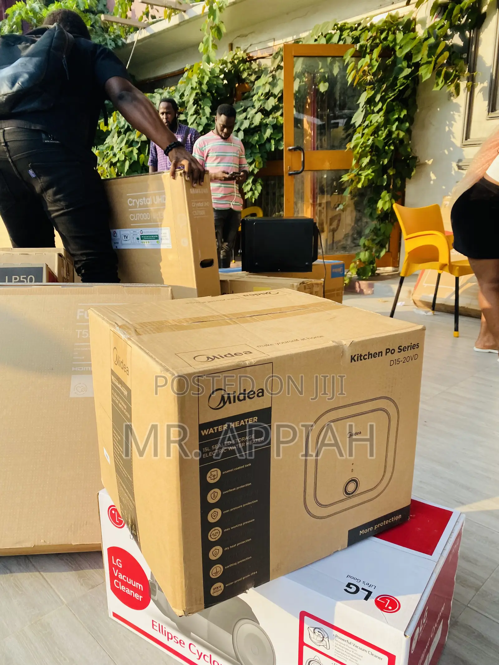 Brand New Midea D15-20vd Water Heater.