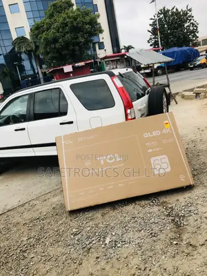 Electric 65 Inch (Qled) Black TCL Smart HDR Tv 