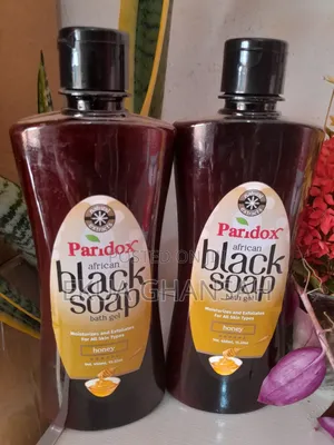 Paridox Black Soap Bath Gel With Honey