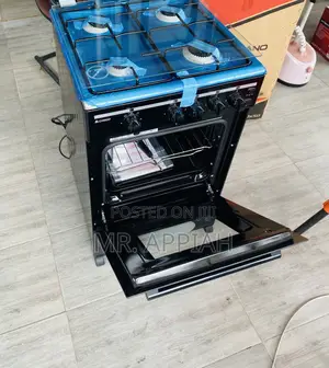 Quality Chigo 50x50 Oven and Grill 4 Gas Burner(Black).