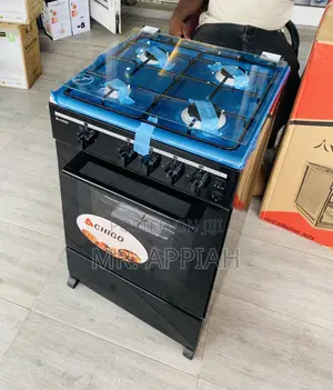 Shop Durable Chigo 50x50 Oven and Grill 4 Burner(Black).