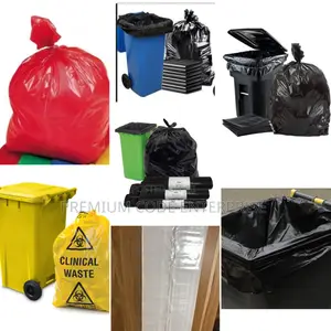 Bin Liners/Trash Bags in Cartons, All Sizes and Colour