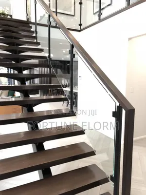 Wooden Cantilever Stairs