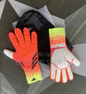 Adidas Predator Keepers Glove, Orange / Lemon Green