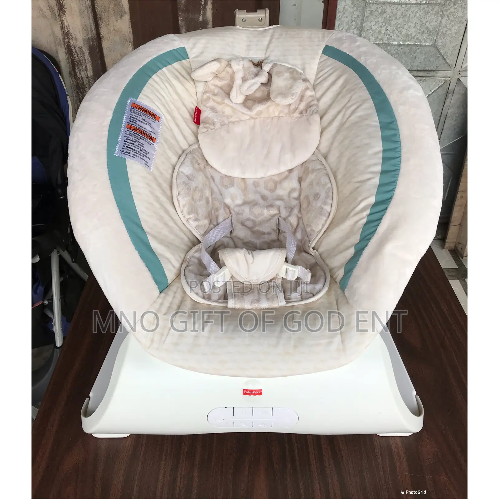 Fisher Price Sweet Surroundings Deluxe Bouncer, Giraffe