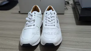 Lacoste Premium Leather White Sneakers