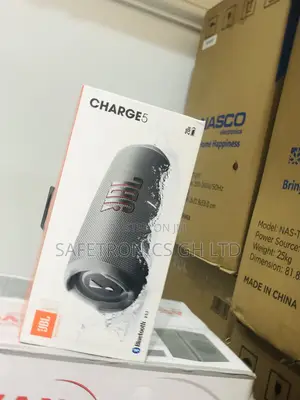 Sealed JBL Charge 5 Bluetooth Wireless (Gray) Speaker