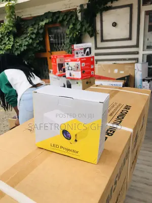 Available (White) Led Projector