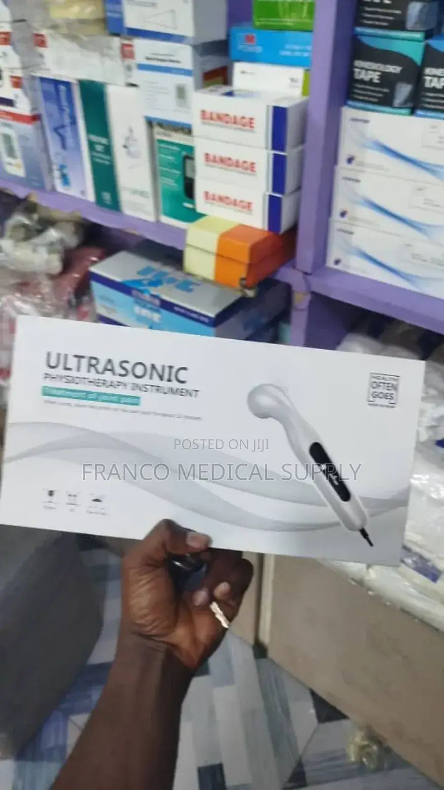 Ultrasonic Physiotherapy Device