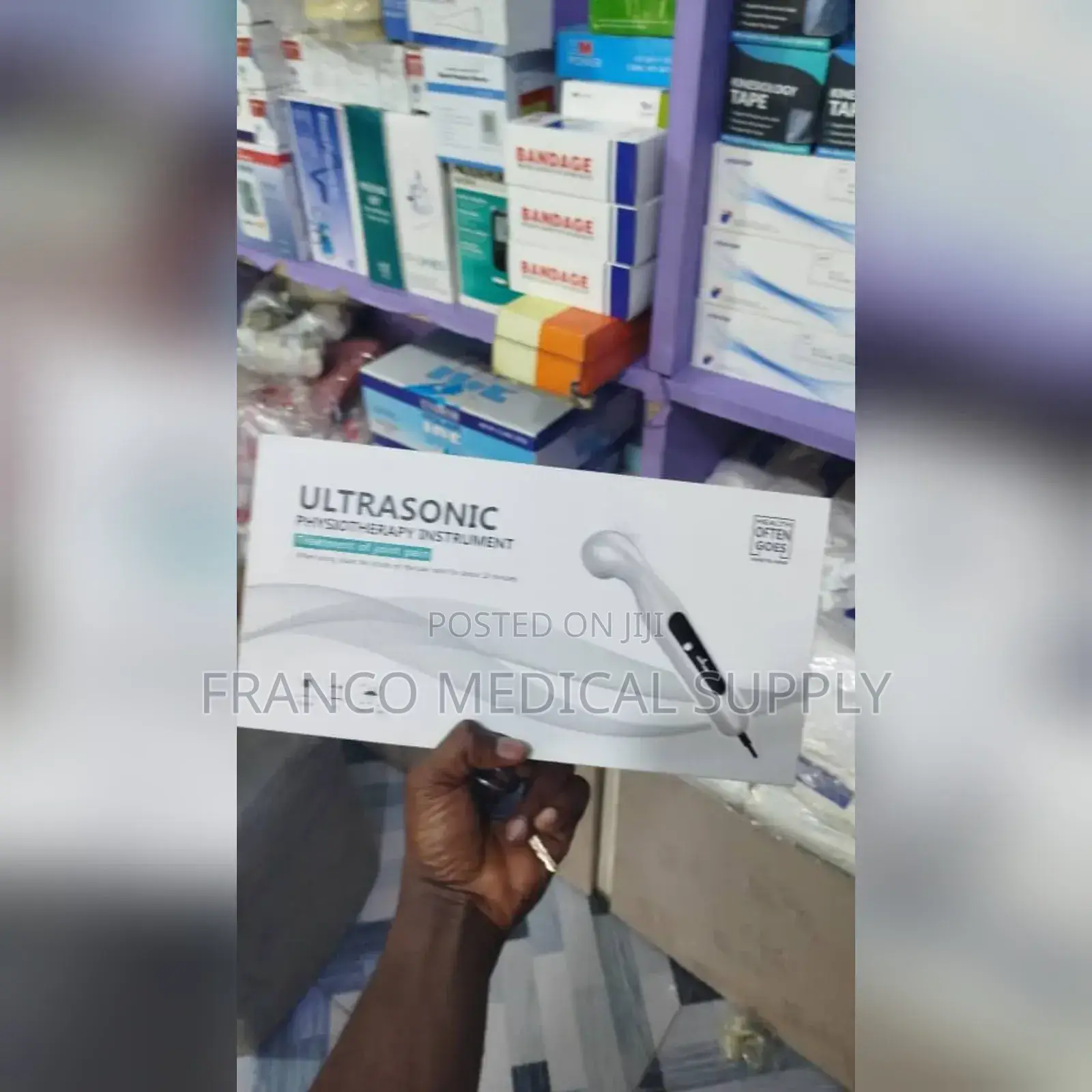 Ultrasonic Physiotherapy Device