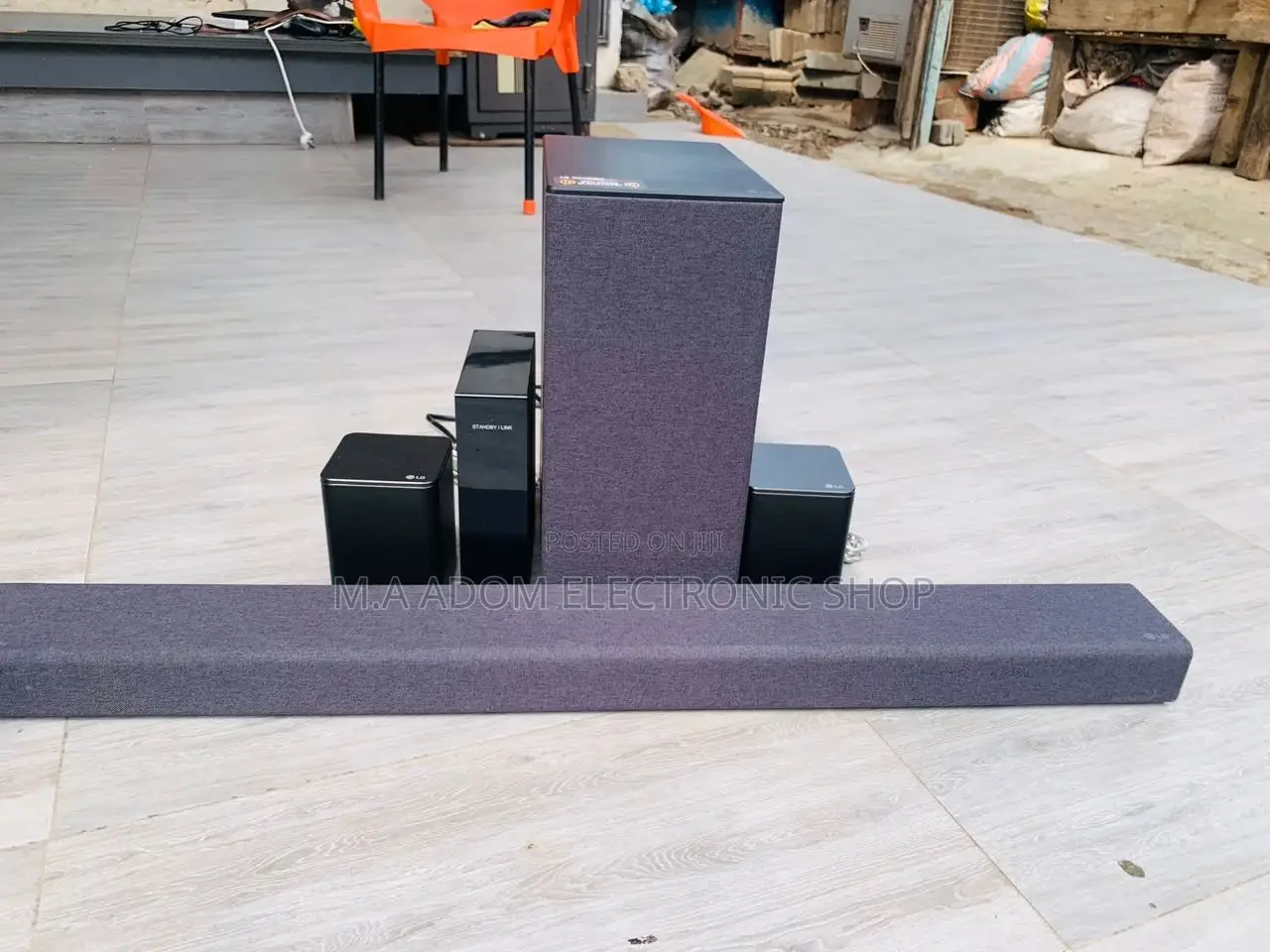 Quality Lg Sp7r. 7.1 Channel Bluetooth Sound Bar System.