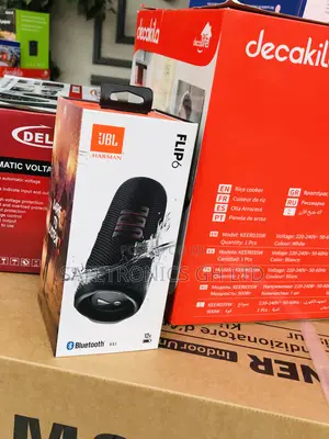 Original FLIP 6 Bluetooth Wireless (Black) JBL Speaker 