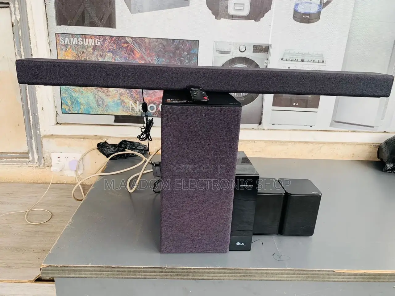 Energy Efficient Lg Sp7r. 7.1 Channel Bluetooth Sound Bar.