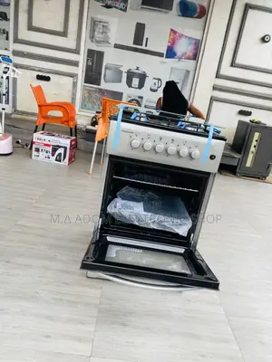 Classic Design Volcano 50x50 Gas Oven 4 Burner(Gray).