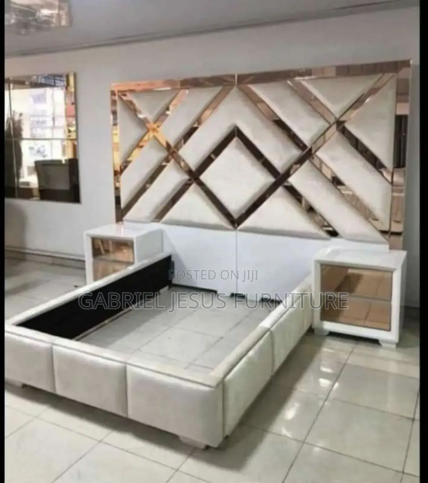 Super King Size Bed Frame With Side Drawers
