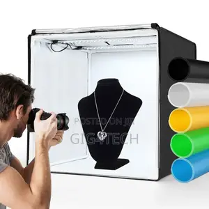 Photo Light Box 75×75cm With 6 Backdrop