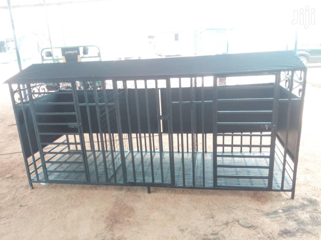 3 in 1 Heavy Duty Dog Pet Cage/ Anti Rust Coated