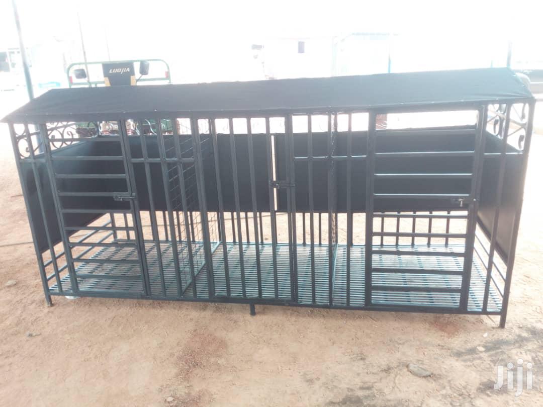 3 in 1 Heavy Duty Dog Pet Cage/ Anti Rust Coated