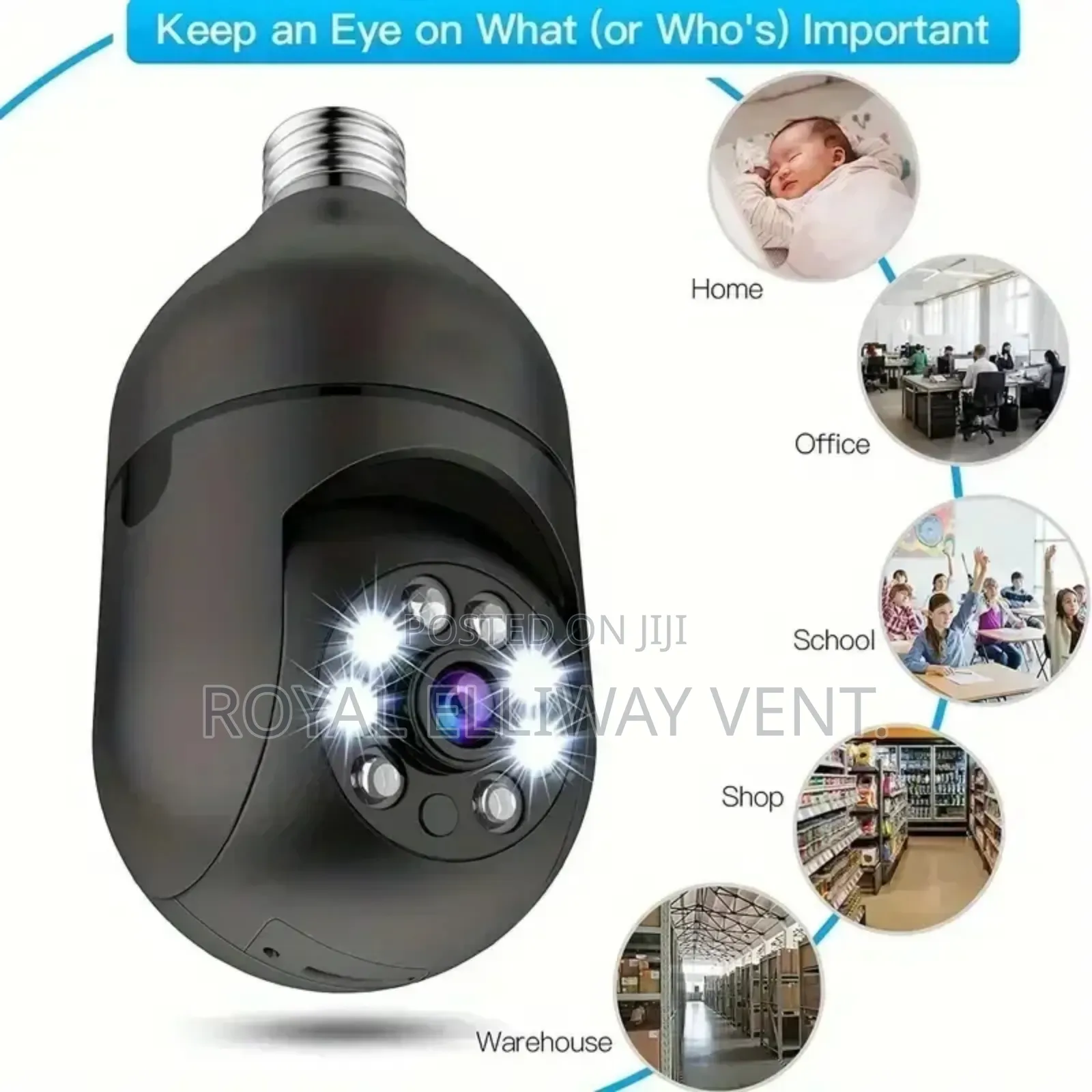PTZ Bulb Camera
