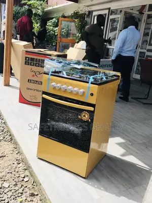 Valuable Volcano Oven/Grill 4 Gas Burner 50by50 (Gold)