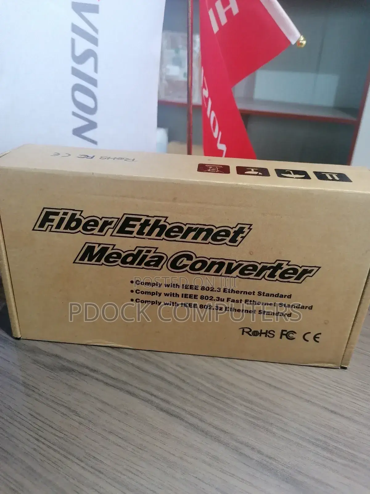 Fiber Ethernet Media Converter GIGABIT MULTIMODE (1QTY)