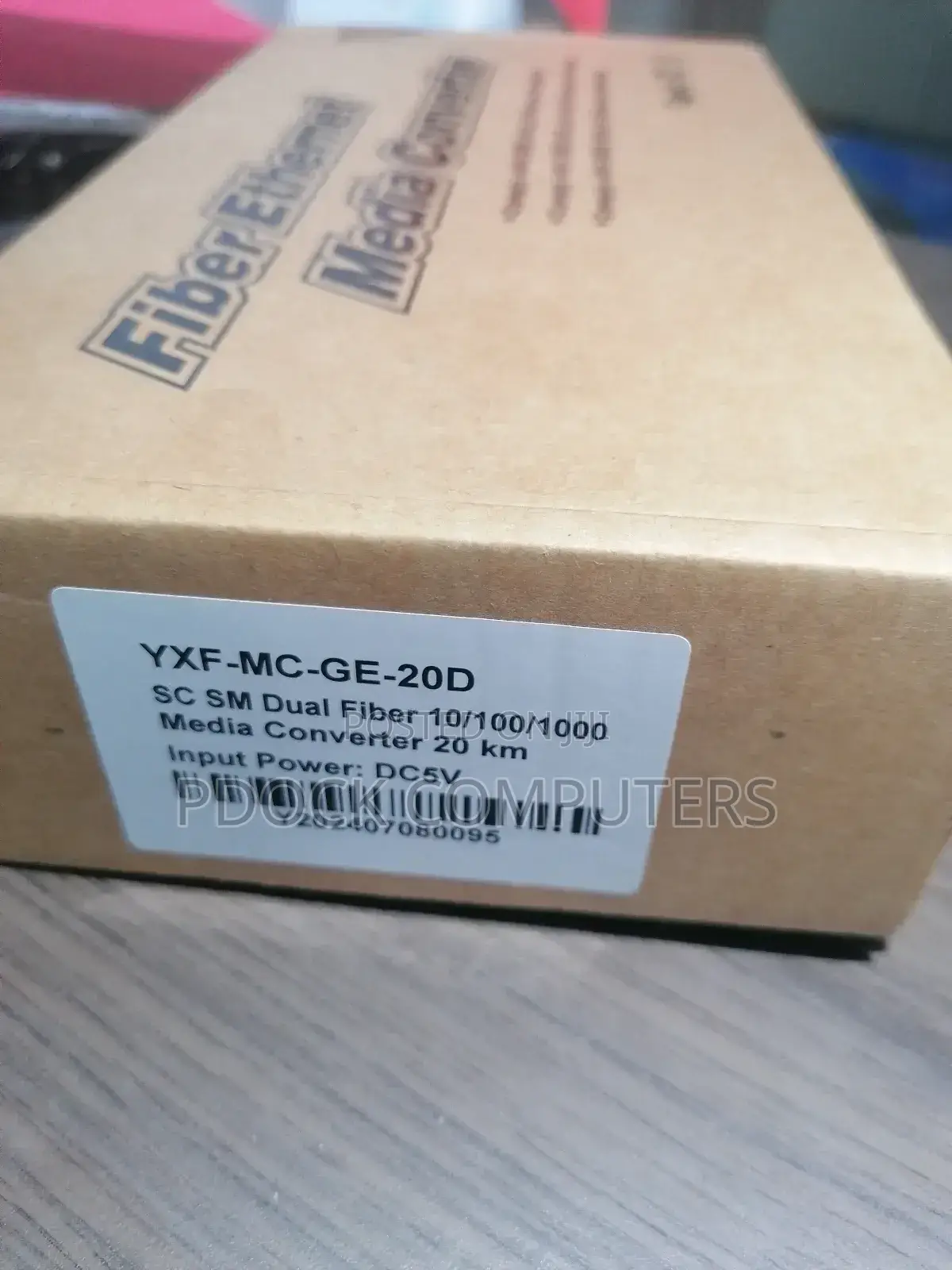 Fiber Ethernet Media Converter GIGABIT MULTIMODE (1QTY)