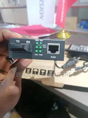 Fiber Ethernet Media Converter GIGABIT MULTIMODE (1QTY)