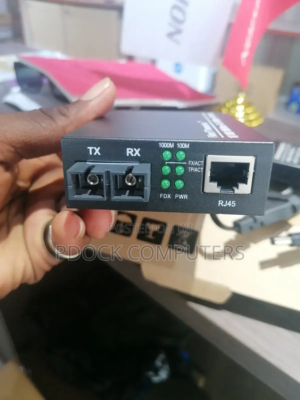 Fiber Ethernet Media Converter GIGABIT MULTIMODE (1QTY)