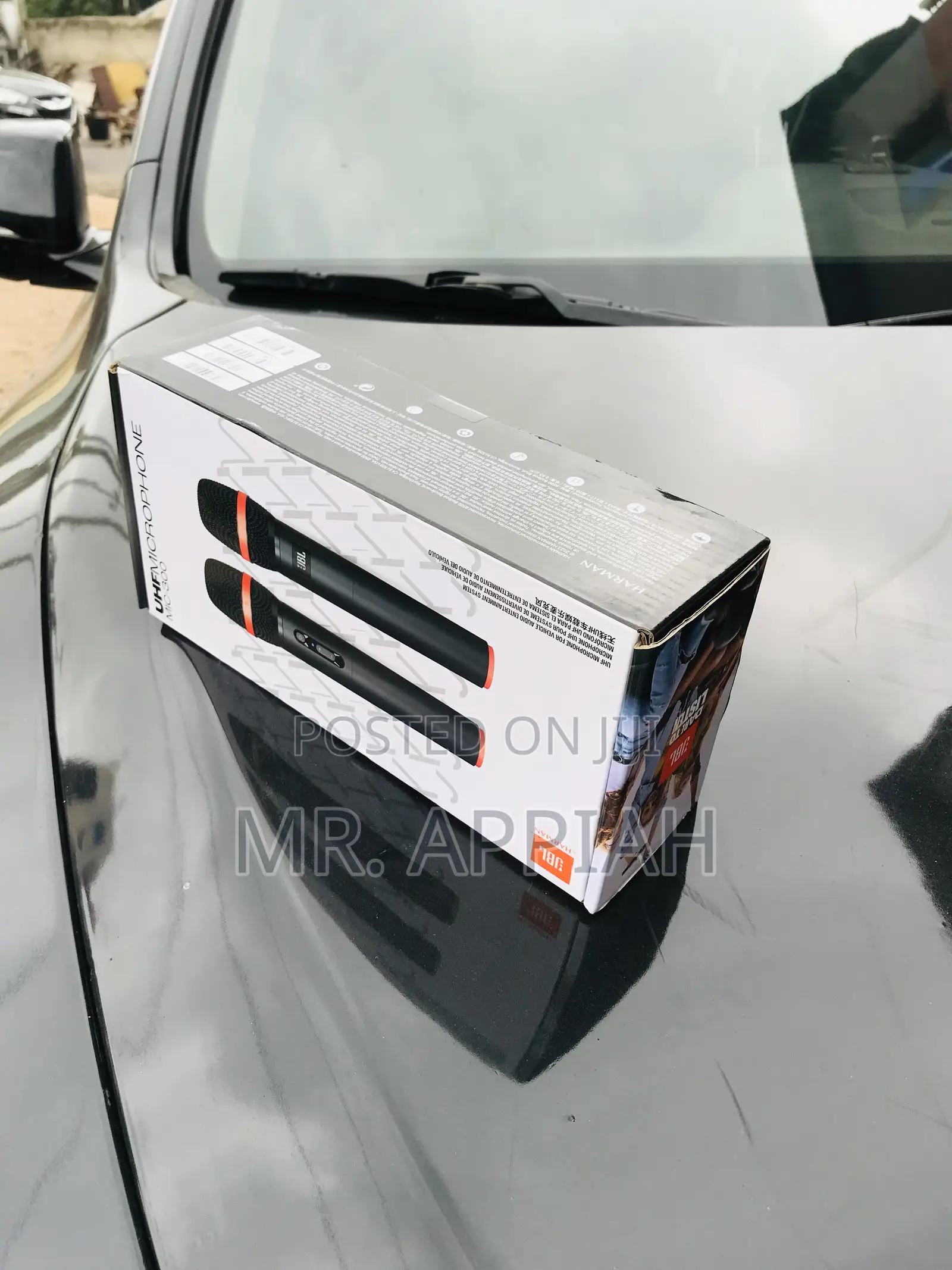Wireless Bluetooth JBL Microphone(Black).