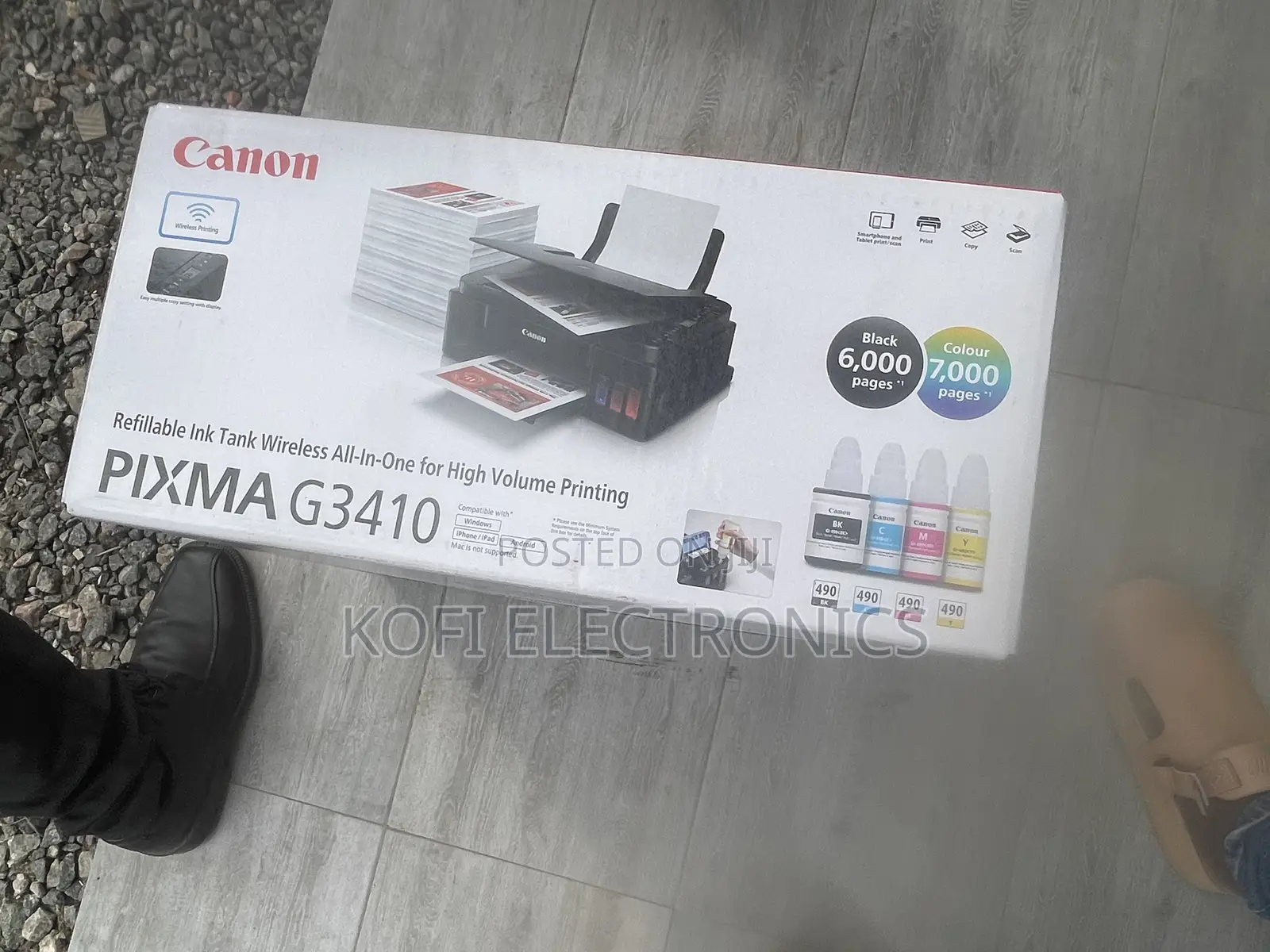 Canon Pixma G3410 A4 All-in-1 Multifunction Wi-Fi Printer