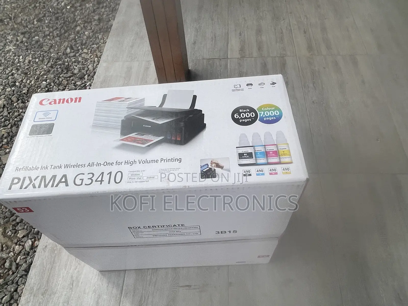 Low Cost Printing-Canon Pixma G3410 All-in-1 Multifunction