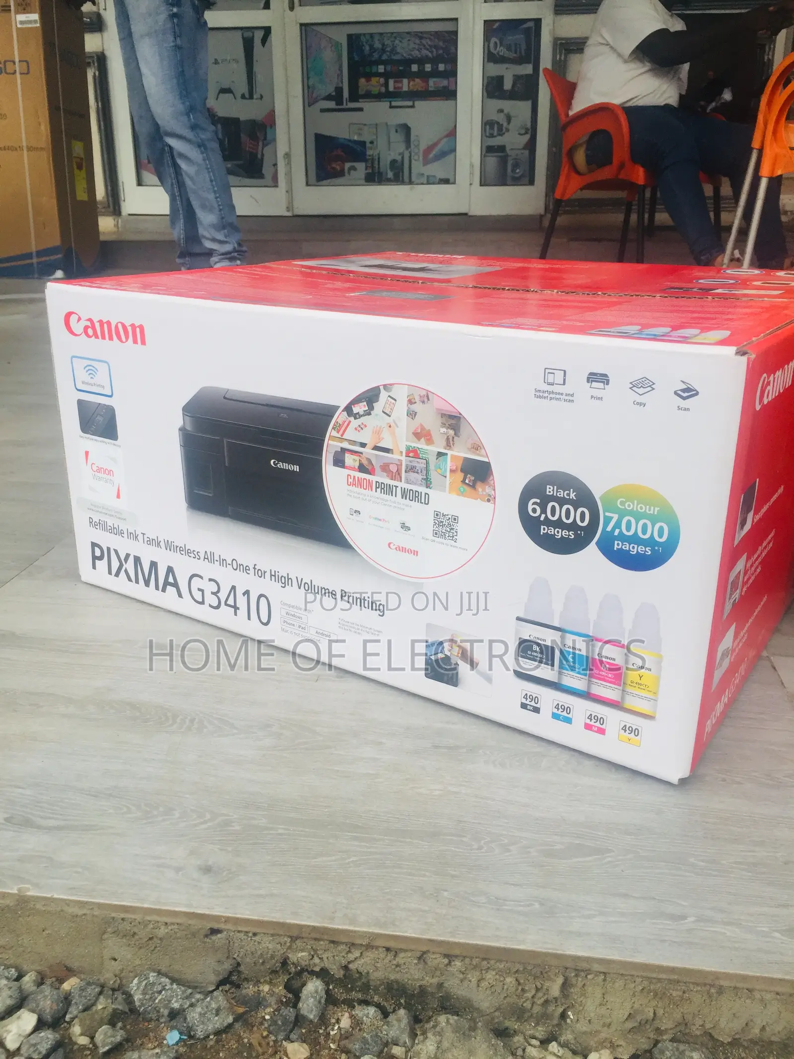 Plenty in Stock Canon Pixma G3410 Multifunction Printer