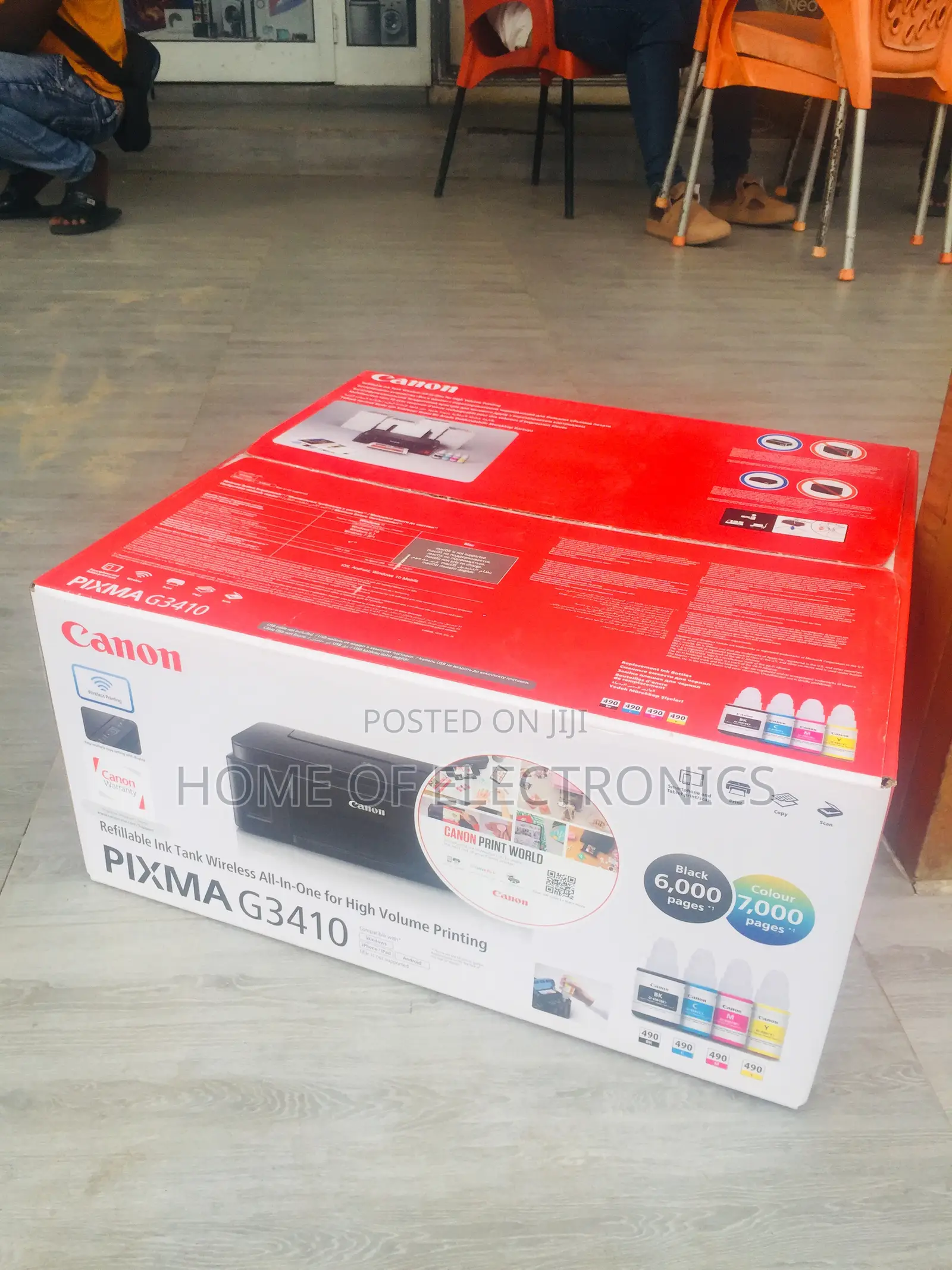 New Model Canon Pixma G3410 All in One Inkjet Printer