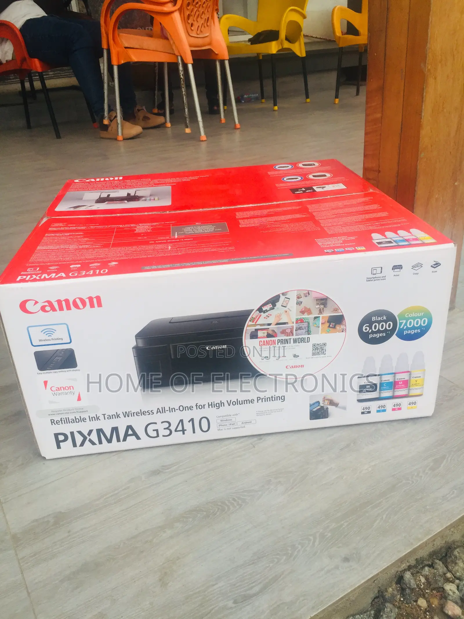 Newly Sealed Canon Pixma G3410 All in One Inkjet Printer