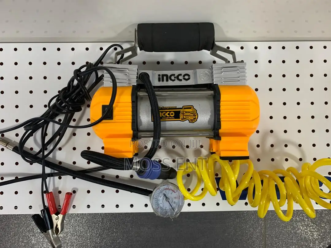 Ingco Auto Air Compressor With Light - Aac2508