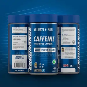 Quick Energy Release| 100mg Organic Caffeine For Endurance N Strength