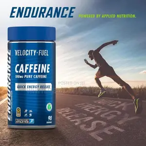 Quick Energy Release| 100mg Organic Caffeine For Endurance N Strength
