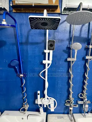 White Shower Mixer