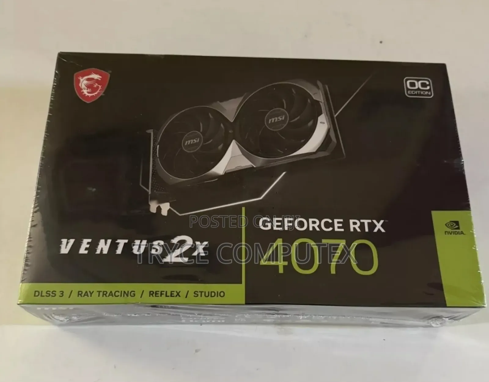 Msi Ventus RTX 4070 12gb Graphic Card