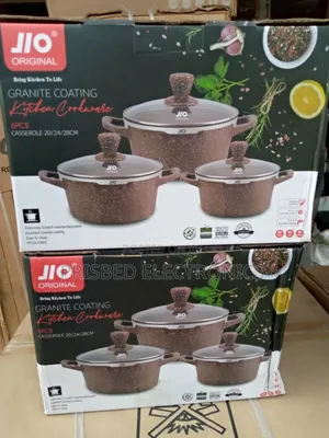#JIO Original 6pcs Casserole Cookware Set