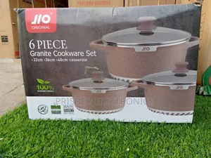 JIO 6pcs Granite Cookware Set (Big Size)