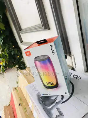 Elegant JBL Wireless Bluetooth Pulse 5 (Black) Speaker 