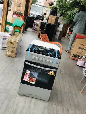 Lastest 4 Burner Oven With Grill Gas Volcano (Gray) 