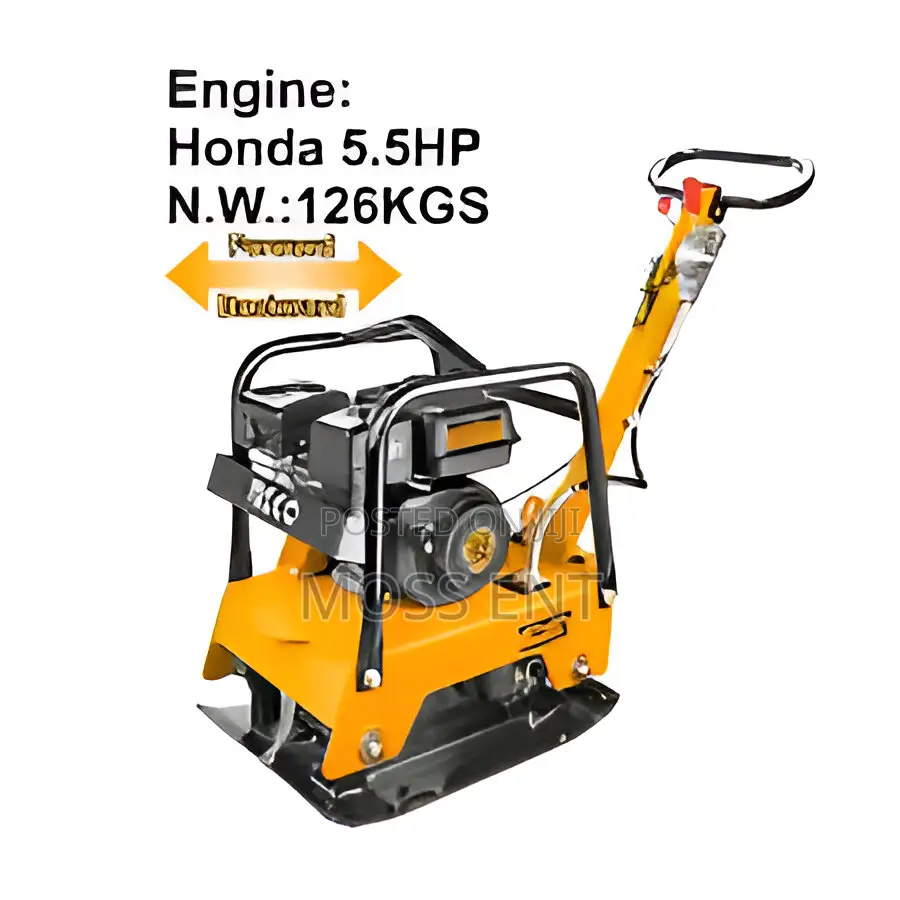 Gasoline Reversible Plate Compactor 6.5hp # Gcp125-2